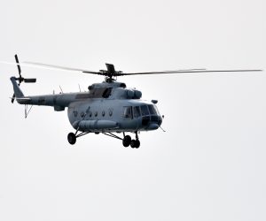 22.03.2018., Zadar -
Helikopter MI-8
Photo: Hrvoje Jelavic/PIXSELL