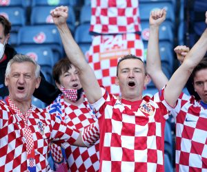 22.06.2021., Glasgow, Skotska - Hampden Park. UEFA Europsko prvenstvo 2020, skupina D, 3. kolo, Hrvatska - Skotska. 
Photo: Luka Stanzl/PIXSELL