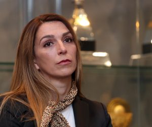 24.05.2019., Zagreb - Svecana konferencija za medije GNK Dinamo na kojoj je predstavljen "Dinamo buducnosti", odnosno igraci koji su posljednjih tjedana potpisali ugovor s Dinamom, a od kojih se ocekuje da ubrzo postanu nositelji igre kluba.  Vlatka Peras. 
Photo: Goran Stanzl/PIXSELL