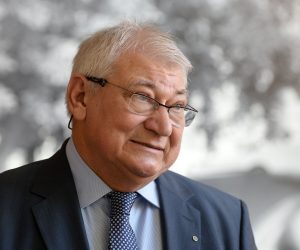 28.02.2019., Maribor- Prof. dr. Mario Plenkovic, otac hrvatskog premijera Andreja Plenkovica.
Photo: Vjeran Zganec Rogulja/PIXSELL