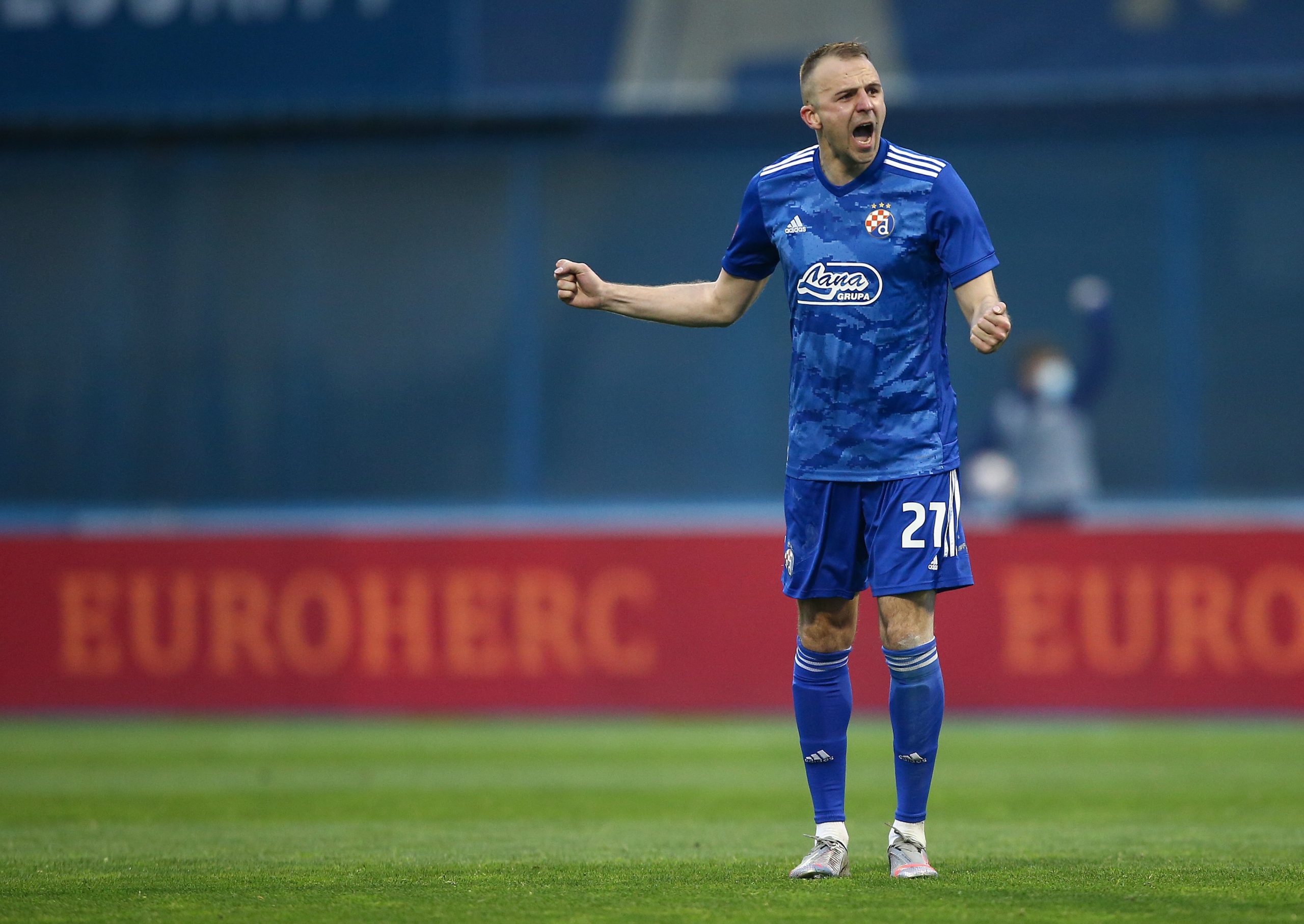 28.04.2021., Zagreb - Stadion Maksimir, polufinale Hrvatskog nogometnog kupa: Dinamo - Gorica. Josip Misic.
Photo: Matija Habljak/PIXSELL