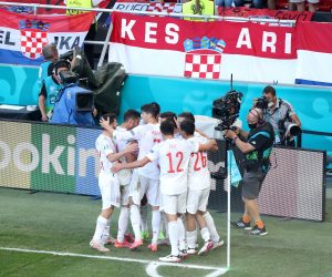 28.06.2021., Kopenhagen, Danska - Stadion Parken. UEFA Europsko prvenstvo 2020, osmina finala, Hrvatska - Spanjolska. 
Photo: Luka Stanzl/PIXSELL