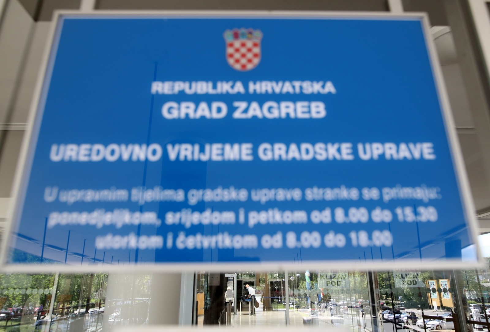 30.06.2021., Zagreb - Gradsko poglavarstvo gdje su u tijeku uhicenja procelnika Grada Zagreba zbog malverzacija. Photo: Zeljko Lukunic /PIXSELL