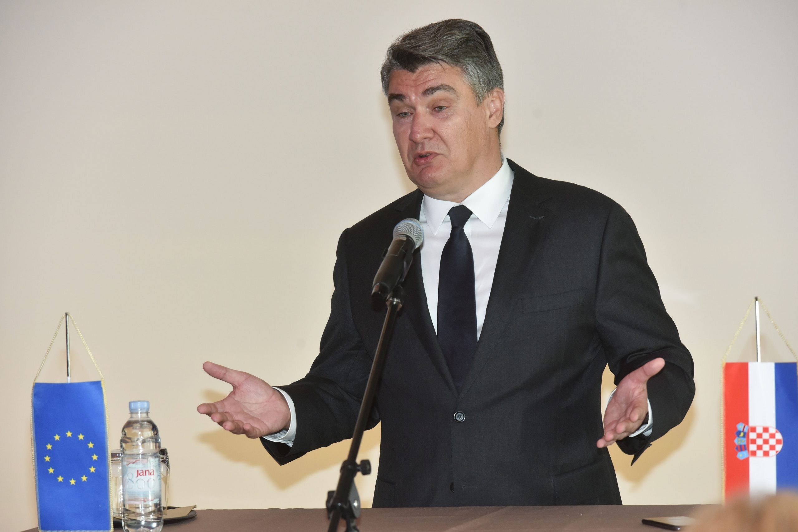 31.5.2021.,Zagreb - U hotelu Diplomat odrzana je konferencija za voditelje udruga osoba s invaliditetom u sklopu Prve godine provedbe trogodisnjeg programa Socijalizacija, edukacija i rekreacija osoba s invaliditetom. Konferenciji je nazocio i predsjednik Republike Hrvatske Zoran Milanovic.
Photo: Davorin Visnjic/PIXSELL