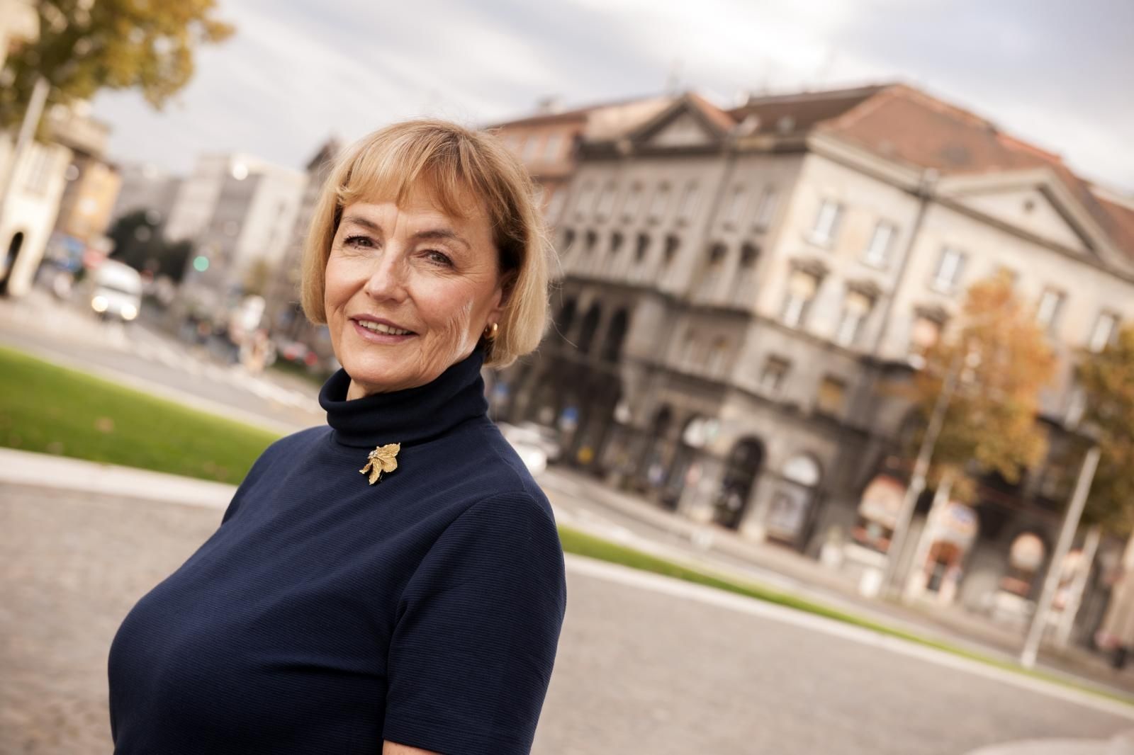 30.10.2020., Zagreb - Vesna Pusic, politicarka, saborska zastupnica, publicistkinja i bivca ministrica vanjskih i europskih poslova i prva potpredsjednica Vlade u 12. sazivu Vlade Republike Hrvatske.  
Photo: Tomislav Cuveljak/NFoto/PIXSELL