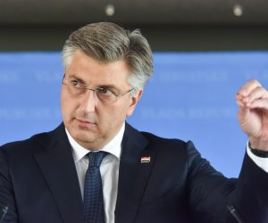 18.6.2021.,Zagreb -U NSK je odrzana redovna sjednica vlade. Nakon sjednice premijer Andrej Plenkovic dao je izjave za medije.
Photo: Davorin Visnjic/PIXSELL