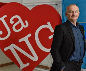 25.03.2021., Nova Gradiška - Vinko Grgić, kandidat za gradonačelnika Nove Gradiške.

Photo: Saša Zinaja/NFoto