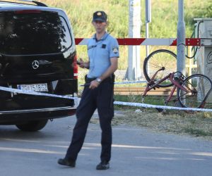 30.06.2019., Zagreb - Na pruznom prijelazu Trnava, vlak usmrtio biciklista. 

Photo: Marko Prpic/PIXSELL