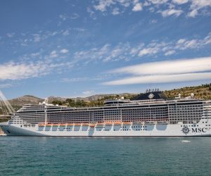 14.06.2021., Luka Gruz, Dubrovnik - Kruzer MSC Splendida u gruskoj luci.
Photo: Grgo Jelavic/PIXSELL