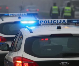 29.01.2018., Zagreb - Prometna nesreca na krizanju Zagrebacke avenije i Nehajske ulice. U naletu motociklista poginula je pjesakinja.
Photo: Jurica Galoic/PIXSELL