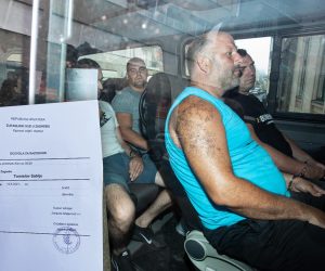 06.07.2019., Zagreb - Privodjenje uhicenika u akciji Tebra na Zupanijski sud pred suca istrage koji ce odluciti o odredjivanju istraznog zatvora. Photo: Davor Puklavec/PIXSELL