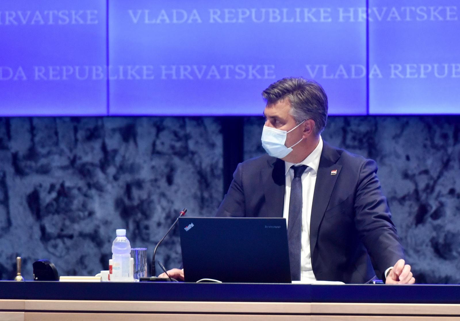 18.6.2021.,Zagreb -U NSK je odrzana redovna sjednica vlade.
Photo: Davorin Visnjic/PIXSELL