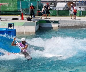 Tokio, 25.07.2021 - Hrvatski slaloma na divljim vodama, kanuist Matija Marinic izborio je mjesto u polufinalu olimpijskog natjecanja s petim rezultatom u kvalifikacijama.
foto HINA/ ds