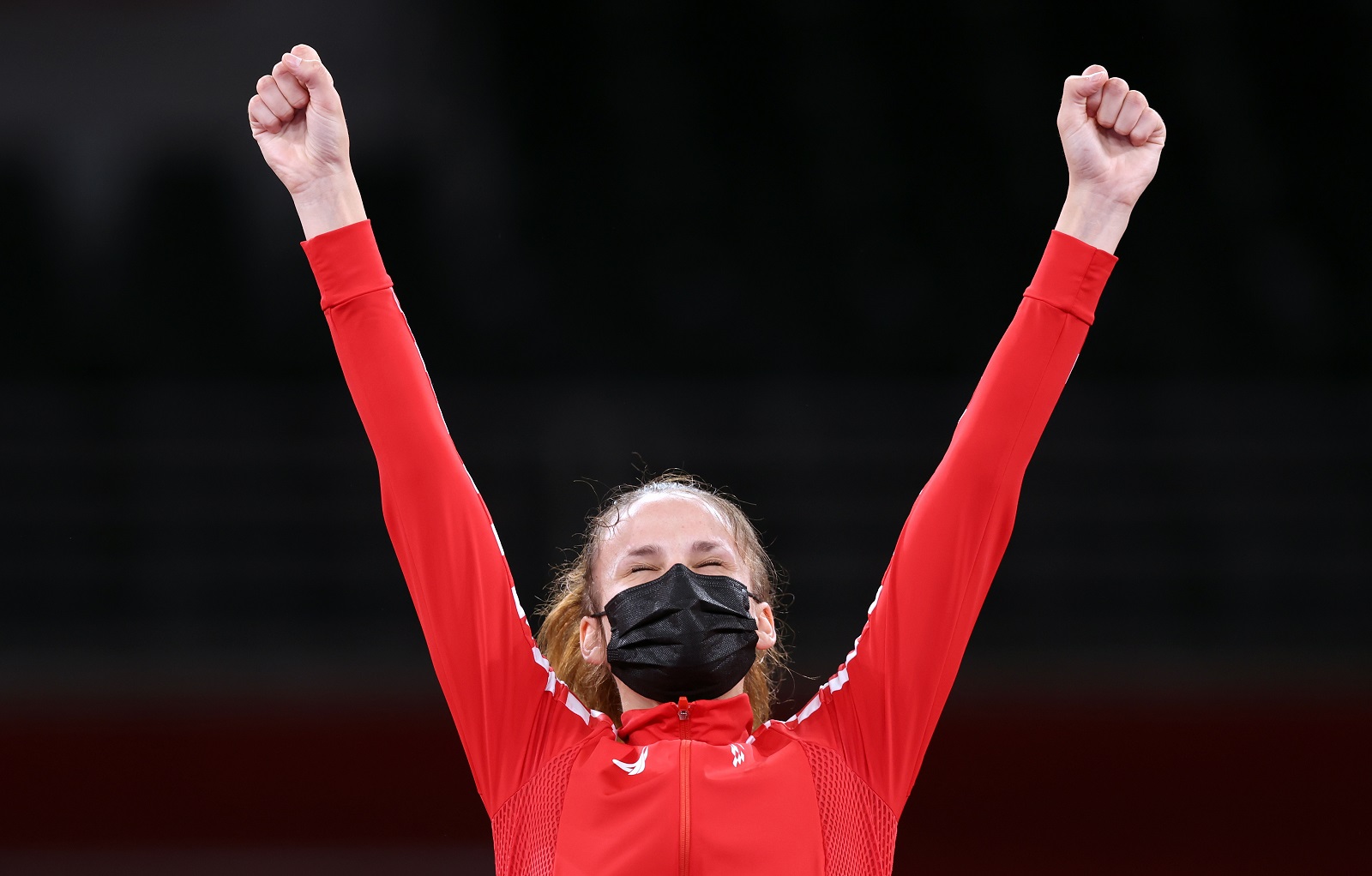 Tokio, 26.07.2021 - Hrvatska tekvondaica Matea Jelic (23) osvojila je naslov olimpijske pobjednice u kategoriji do 67 kilograma na Olimpijskim igrama u Tokiju, u finalu je uspjenija bila od Britanka Lauren Williams sa 25-21.
foto HINA/ Damir SENCAR/ ds