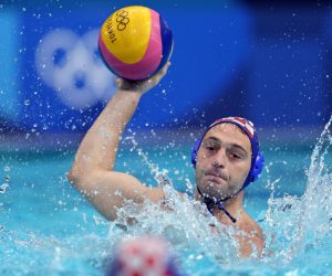 Tokio, 27.07.2021 - Vaterpolo utakmica 2. kola skupine B turnira na Olimpijskim igrama Tokio 2020, Australija - Hrvatska. Na slici Paulo Obradović.
foto HINA/ Damir SENČAR/ ds