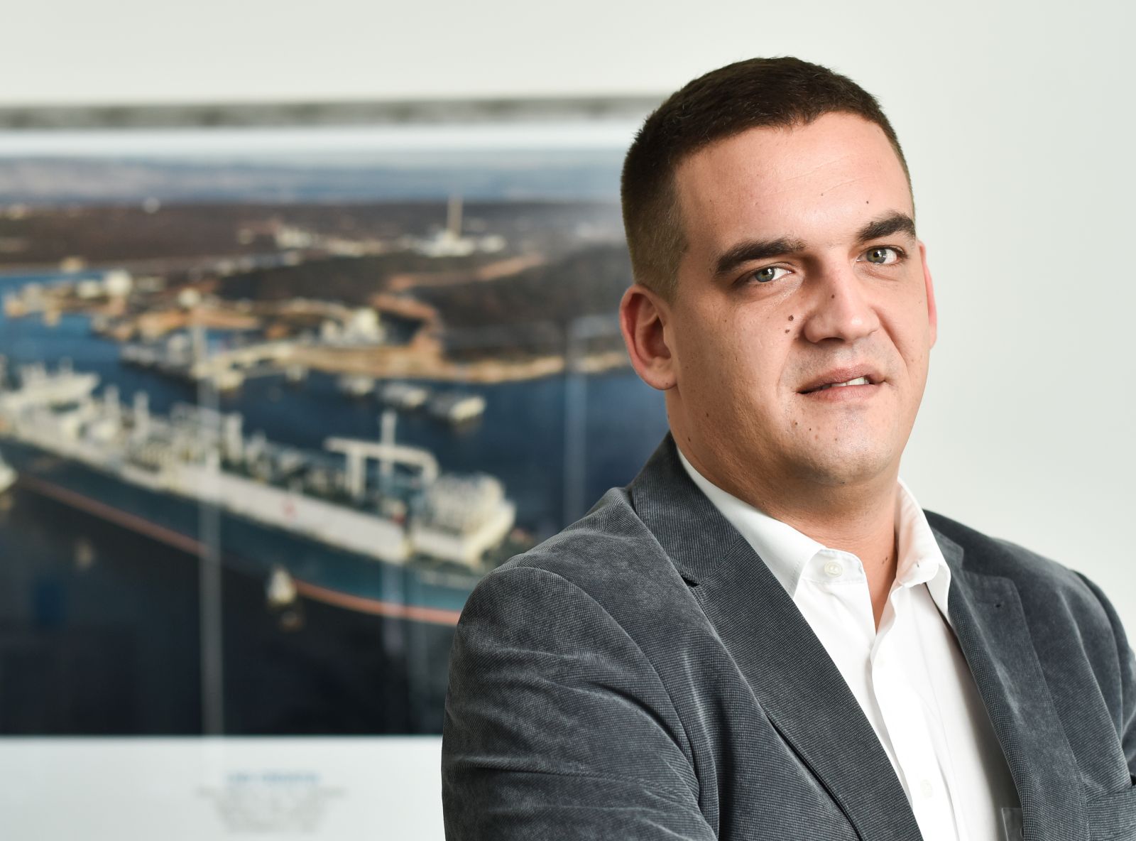 19.02.2021., Zagreb - Hrvoje Krhen, dirktor LNG Hrvatska. 

Photo: Sasa Zinaja/NFoto