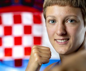 02.07.2021., Zagreb, Hrvatska - Nikolina Cacic postala je prva hrvatska boksacka olimpijka u povijesti nakon što je na olimpijskim kvalifikacijama u Parizu izborila Olimpijske igre u Tokiju u kategoriji 57 kg.
Photo: Igor Kralj/PIXSELL