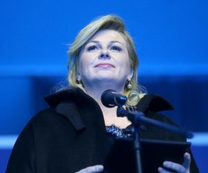 03.12.2015., Zagreb, Ledena dvorana Doma sportova - 48. Zlatna pirueta Zagreba 2015. Predsjednica Kolinda Grabar Kitarovic otvorila je 48. Zlatnu piruetu Zagreb. 
Photo: Igor Kralj/PIXSELL