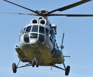 04.08.2019., Kijevo - Helikopter Hrvatske vojske MI-8.
Photo: Hrvoje Jelavic/PIXSELL