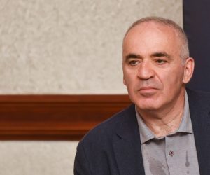 06.07.2021., Zagreb - U hotelu Westin odrzana je konferencija za medije uoci sahovskog turnira u Zagrebu. Garry Kasparov Photo: Davorin Visnjic/PIXSELL
