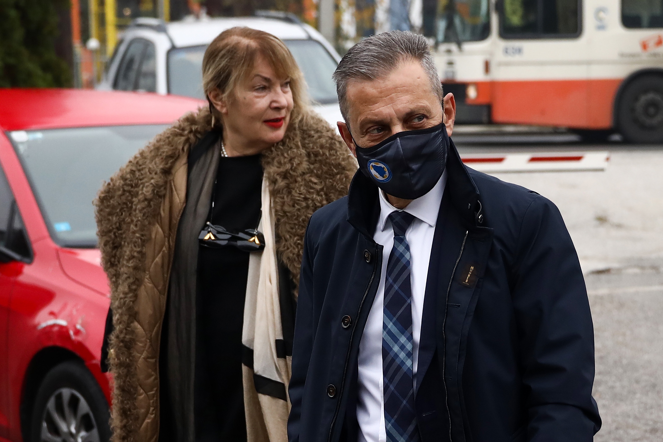 10.11.2020., Sarajevo, Bosna i Hercegovina - Na Sud BiH jutros je stigao direktor Obavjestajno-sigurnosne agencije BiH (OSA) Osman Mehmedagic kojem je zakazano rociste za odredjivanje mjera zabrane obavljanja duznosti direktora OSA-e koje je predlozilo Tuzilastvo BiH.
Photo: Armin Durgut/PIXSELL