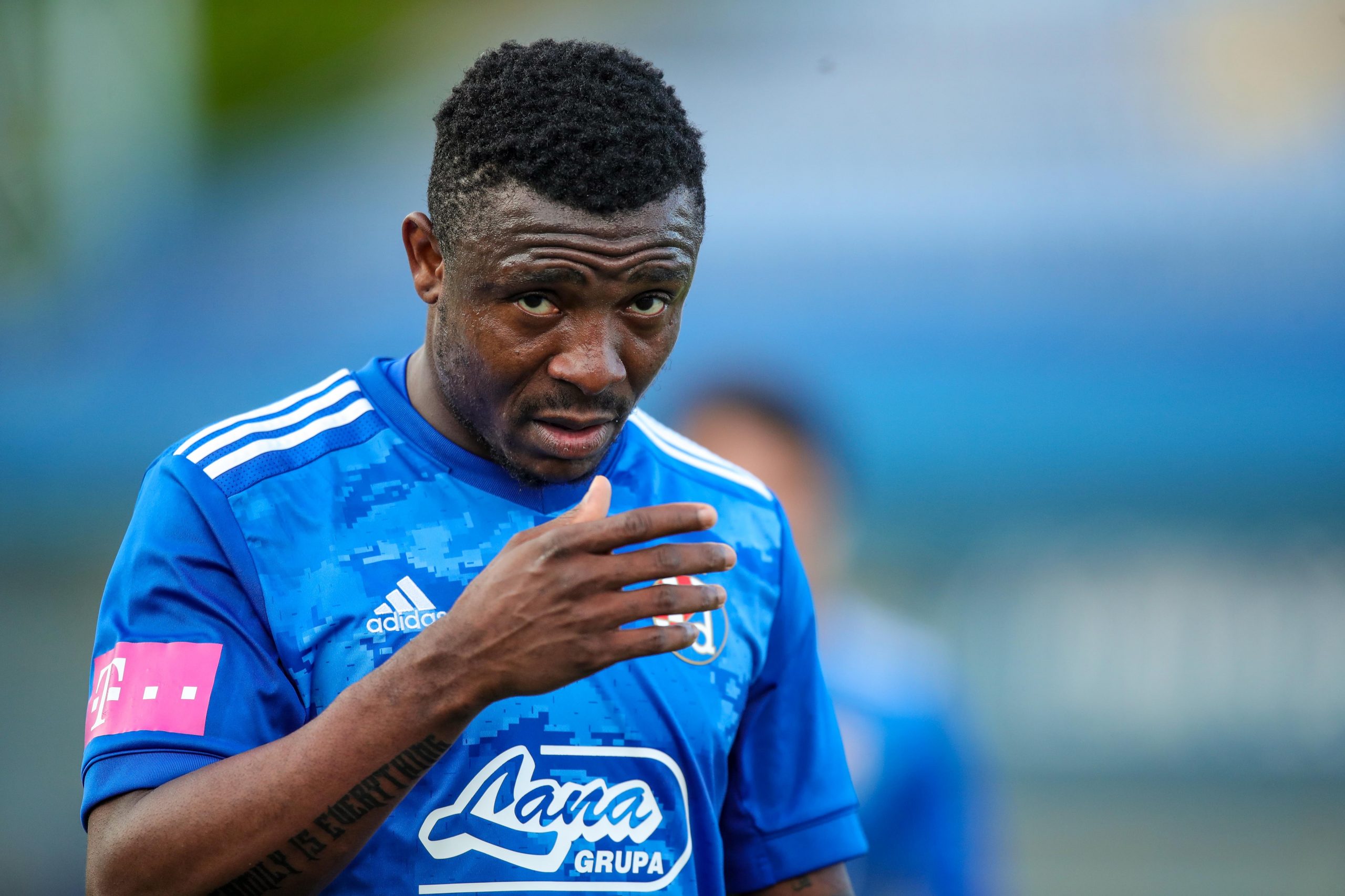 12.05.2021., stadion Maksimir, Zagreb - Hrvatski Telekom Prva liga, 34. kolo, GNK Dinamo - NK Varazdin. Iyayi Atiemwen Photo: Sanjin Strukic/PIXSELL
