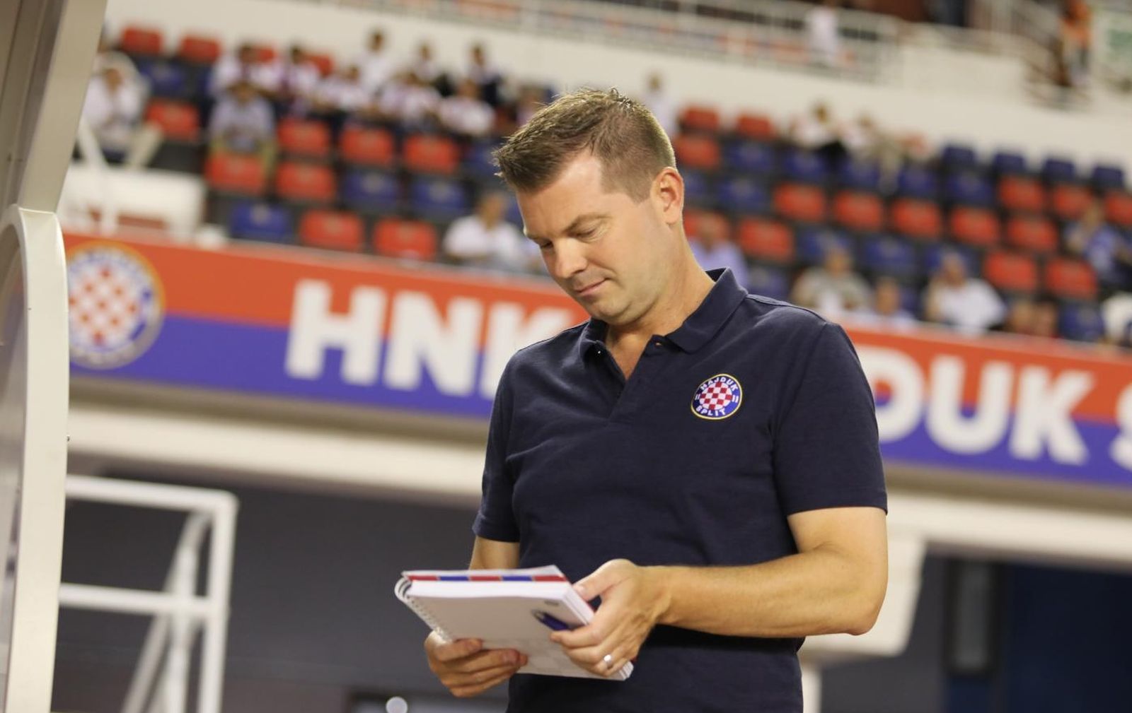 12.07.2021., stadion Poljud, Split - Prijateljska nogometna utakmica, HNK Hajduk - HSK Zrinjski Mostar. Trener Hajduka Jens Gustafsson. Photo: Ivo Cagalj/PIXSELL