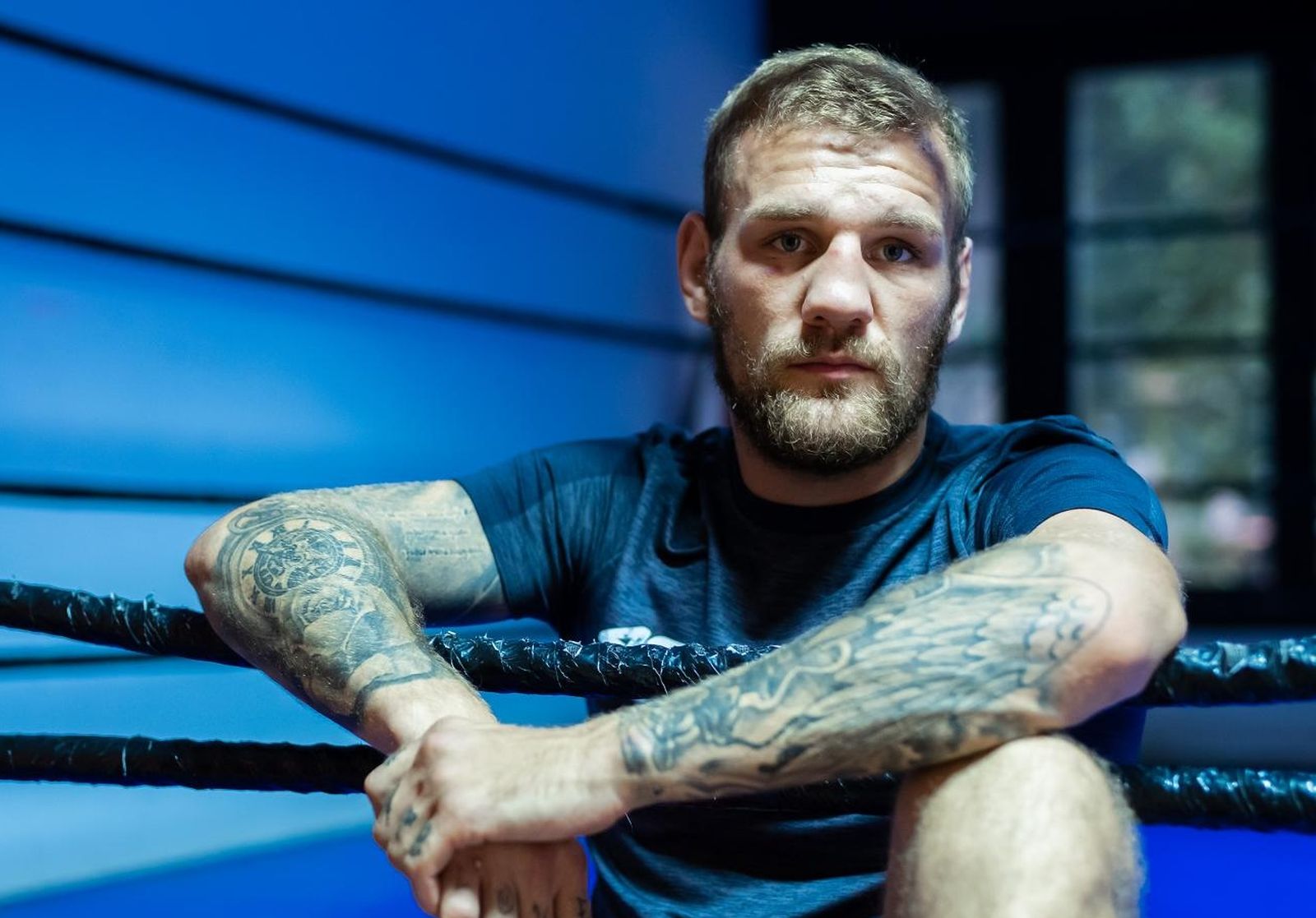 13.07.2021., Split - Trening hrvatskog boksackog prvaka Luke Plantica uoci odlaska na Olimpijske igre u Japan.
Photo: Milan Sabic/PIXSELL