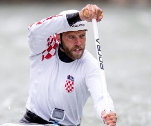 14.05.2021., Zagreb - Najbolji hrvatski kanuist u slalomu na divljim vodama i evidentni olimpijski kandidat za Tokio, Matija Marinic na treningu na brzacima rijeke Save kod zagrebacke toplane.
Photo: Igor Kralj/PIXSELL