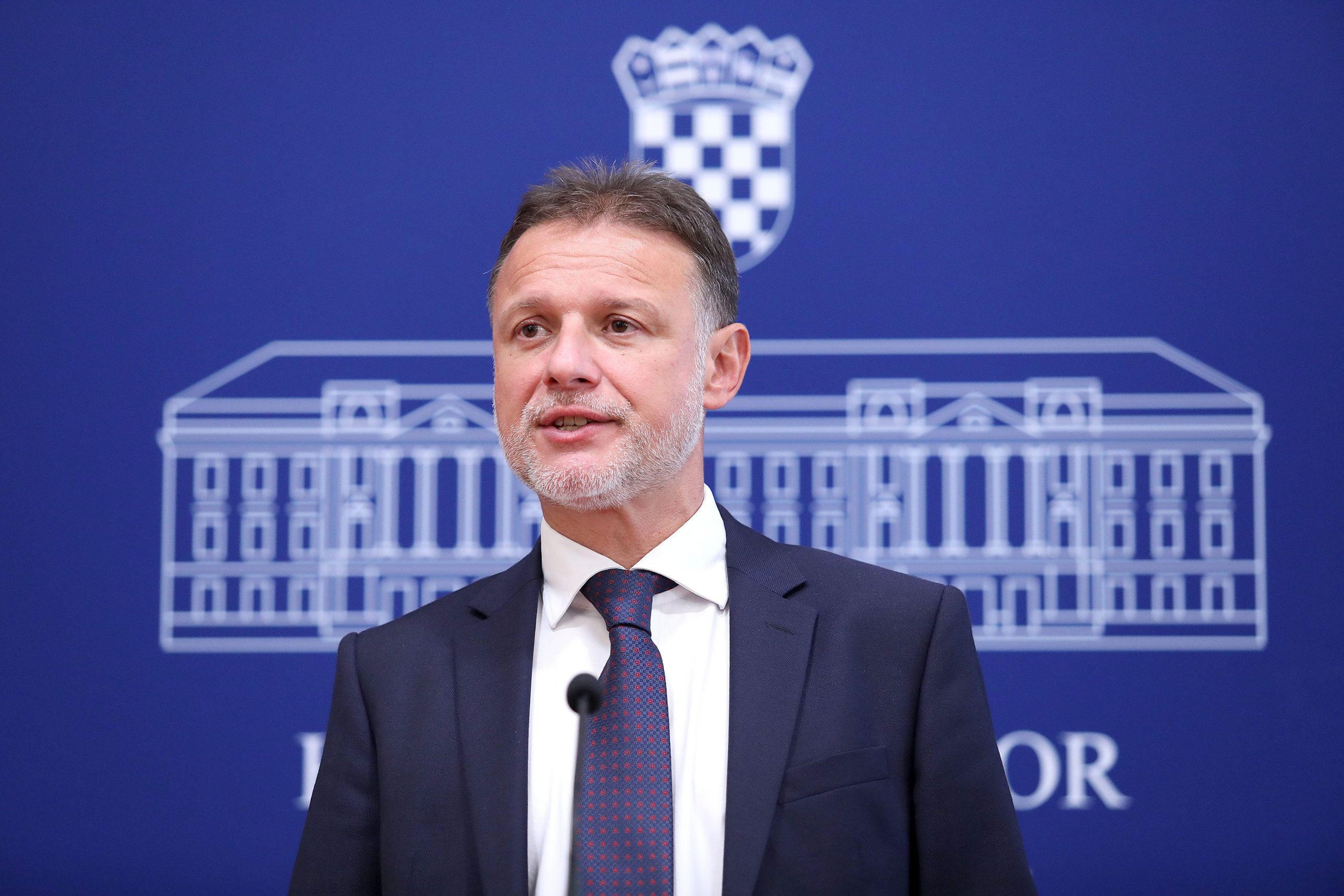 15.07.2021., Zagreb - Nakon zavrsetka sjednice predsjednik Sabora Gordan Jandrokovic odrzao je konferenciju za medije na kojoj je govorio o radu Sabora i aktualnim politickim temama.
Photo: Patrik Macek/PIXSELL