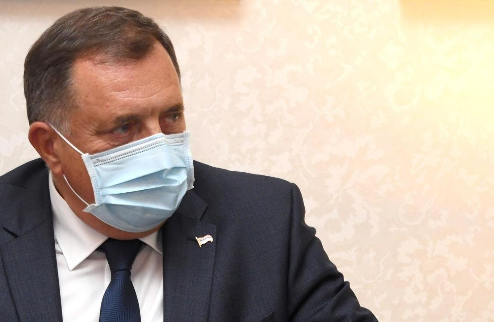 16.09.2020., Zagreb - Susret clana predsjednistva BiH Milorada Dodika i  predsjednika Vlade RH Andreja Plenkovica u Banskim dvorima.
Photo: Josip Regovic/PIXSELL