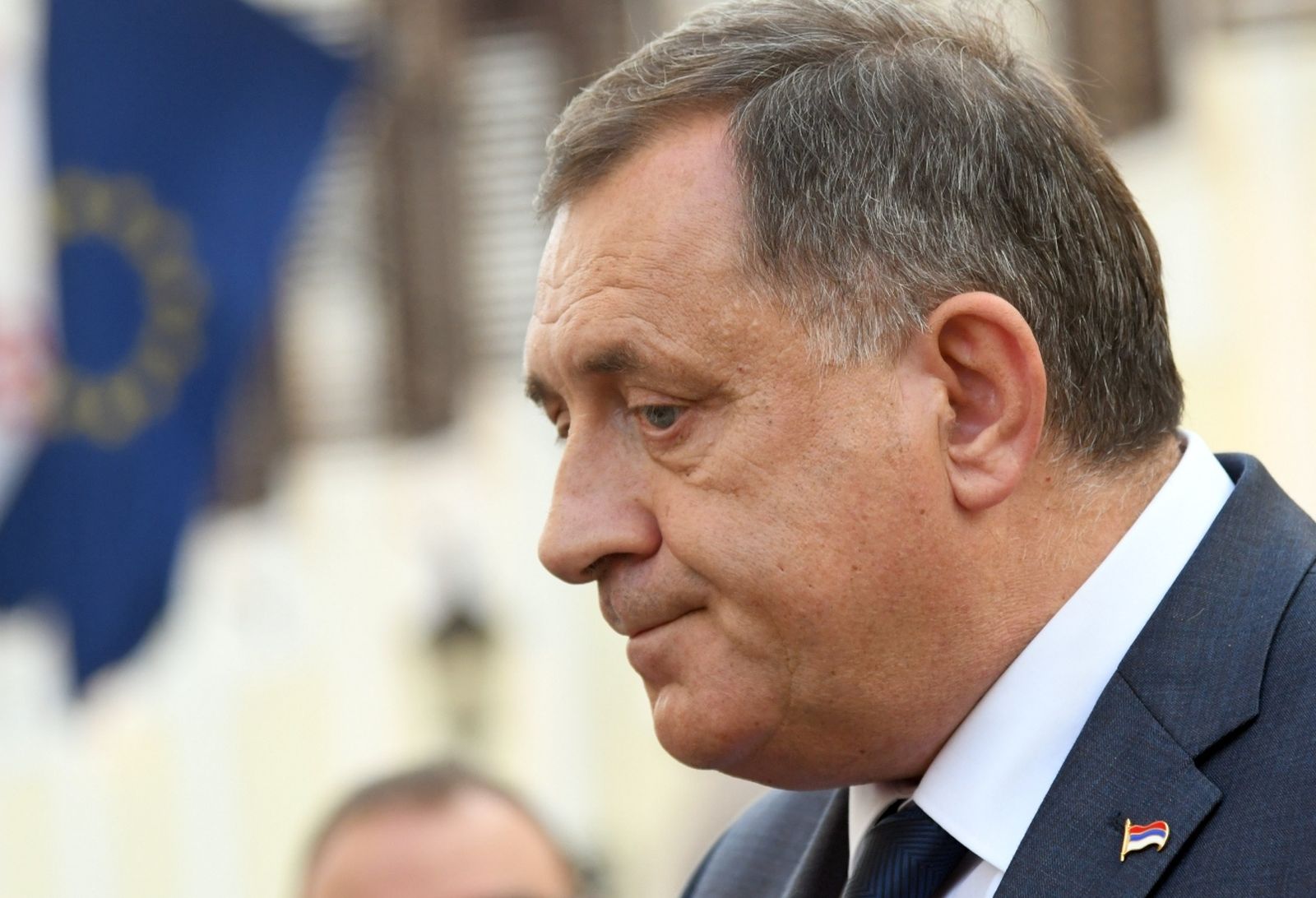 16.09.2020., Zagreb - Clana predsjednistva BiH Milorad Dodik obratio se medijima nakon sastanka s predsjednikom Vlade RH Andrejom Plenkovicem u Banskim dvorima.
Photo: Josip Regovic/PIXSELL