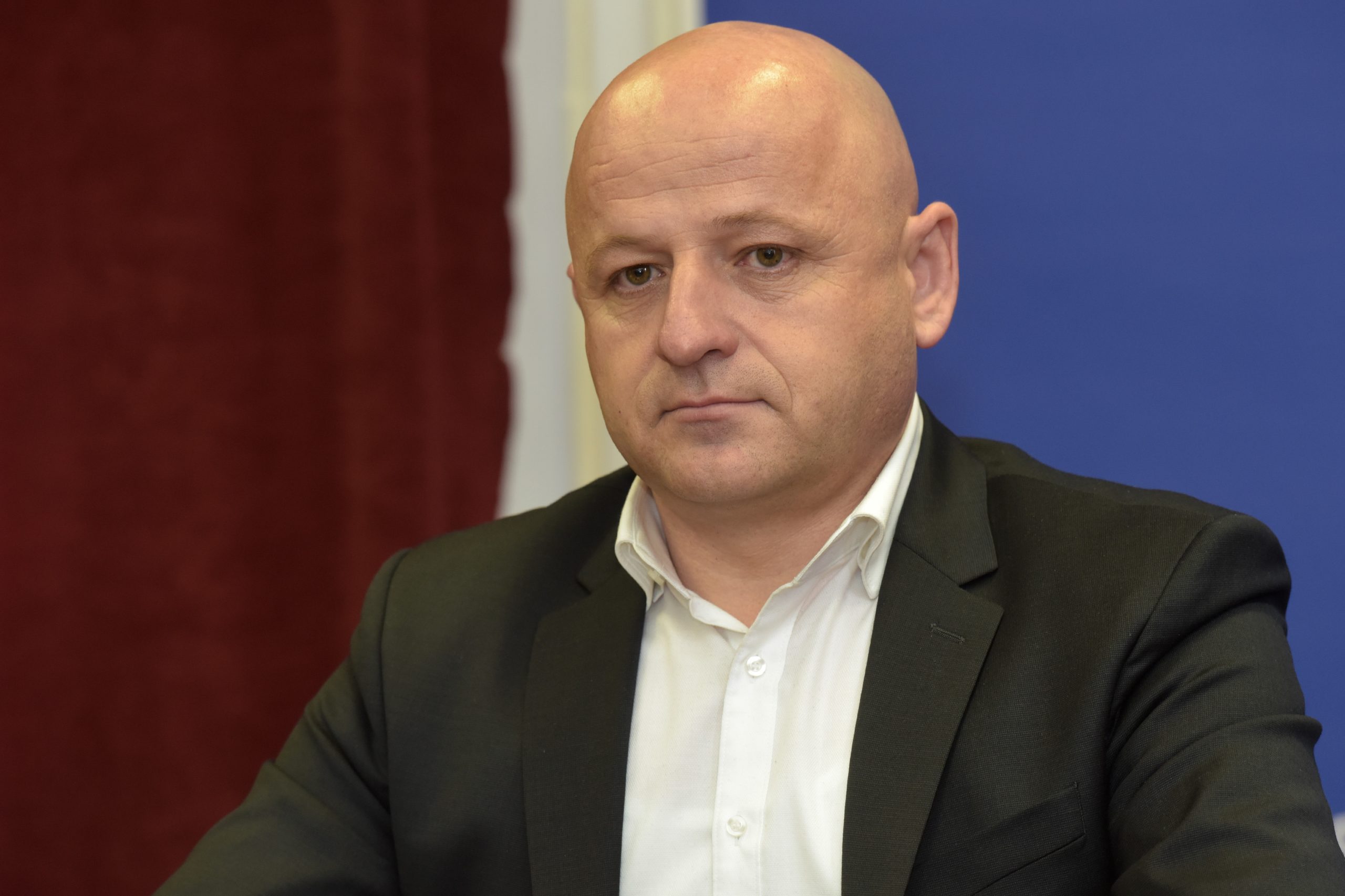 17.01.2019., Zadar -   PU Zadarska odrzala je konferenciju za medije na kojoj su predstavljeni rezultati krim istrazivanja ratnog zlocina pocinjenog u Skabrnji 1991. g. Bore Mrsic, nacelnik krim odsjeka. 
Photo: Dino Stanin/PIXSELL
