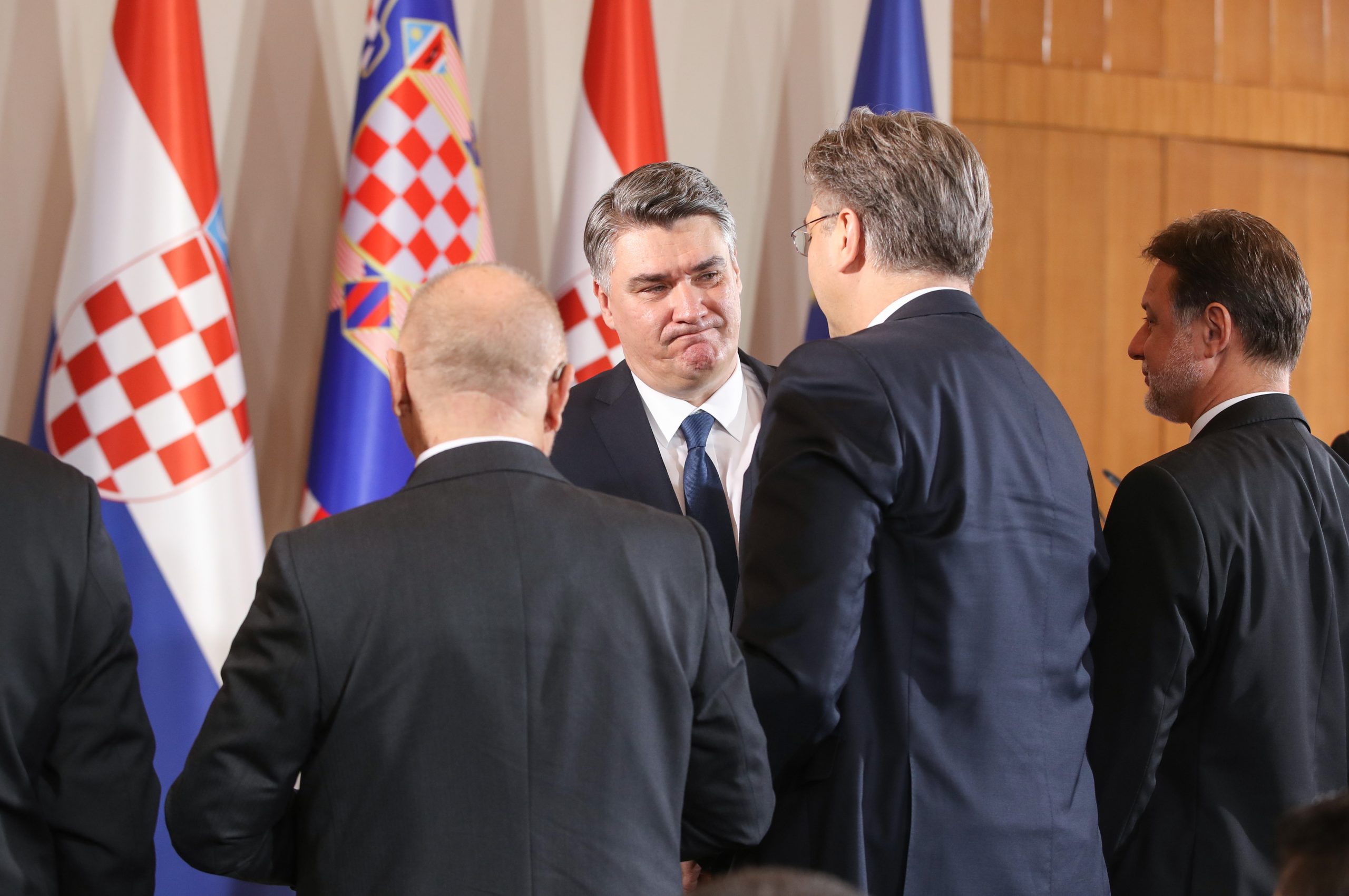 18.02.2020., Zagreb - Svecana ceremonija inauguracije izabranog predsjednika Republike Hrvatske Zorana Milanovica.  Zoran Milanovic.

Photo: Damir Sencar/HINA/POOL/PIXSELL