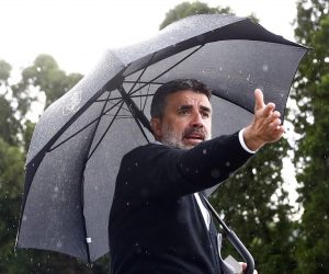 19.05.2021., Sarajevo, Bosna i Hercegovina - Nakon izrecenih mjera zabrane Zoran Mamic napusta Sud BiH.
Photo: Armin Durgut/PIXSELL