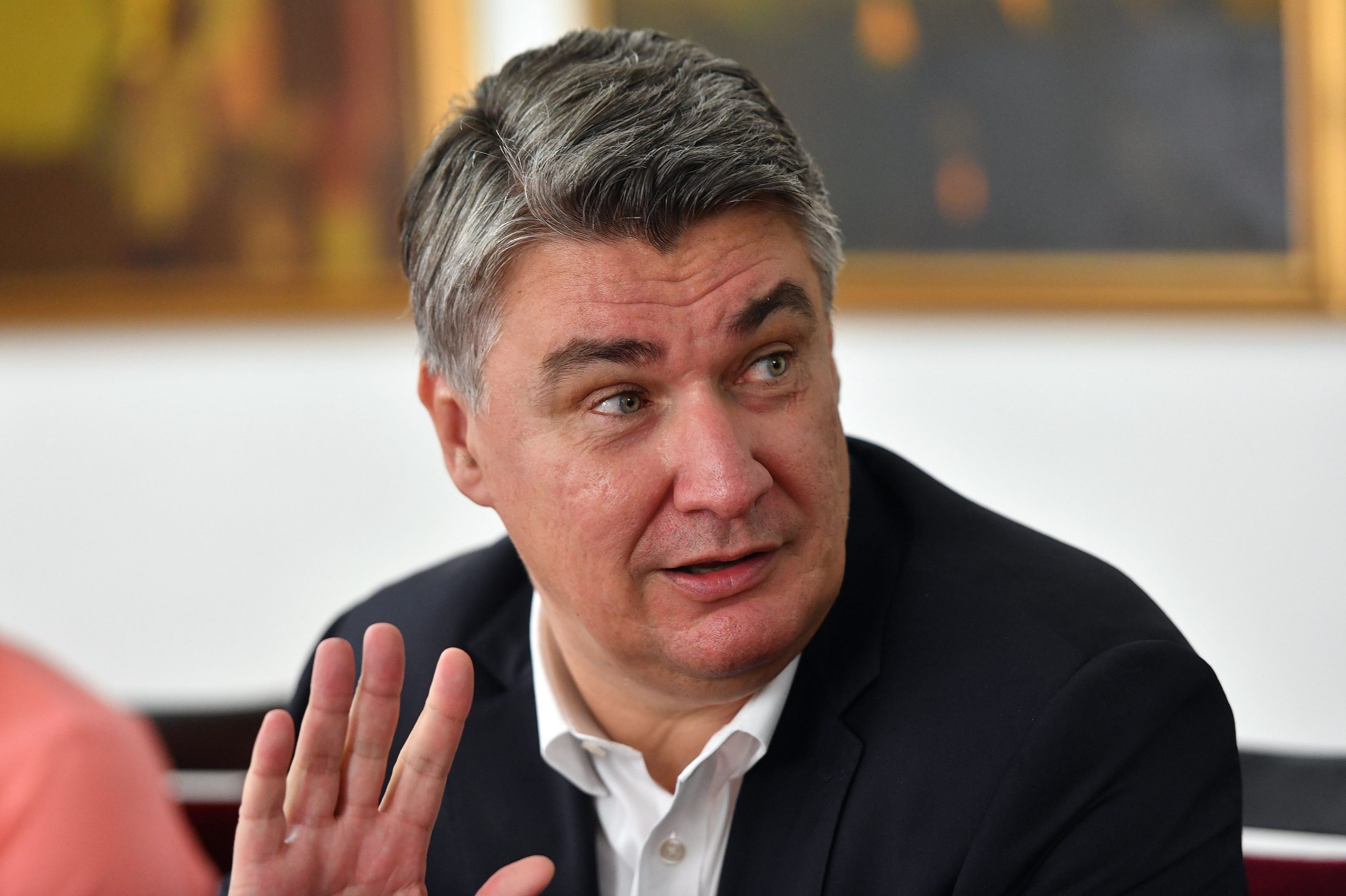 20.07.2021., Varazdin - Predsjednik RH Zoran Milanovic posjetio je Varazdin gdje se susreo s gradonacelnikom Nevenom Bosiljem. Photo: Vjeran Zganec Rogulja/PIXSELL
