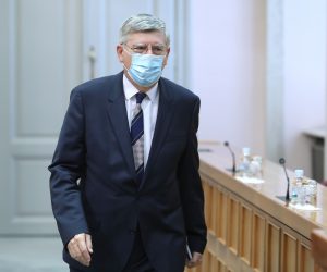23.06.2021., Zagreb - Nakon slobodne rasprave zastupnika Sabor 7. sjednicu nastavlja raspravom o izmjenama i dopunama Zakona o obveznim odnosima.Zeljko Reiner 
Photo: Patrik Macek/PIXSELL