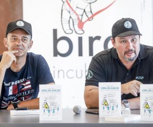 24.06.2021., Zagreb - Promocija knjige Tomislava Birtica "Urlikanje". U BIRD inkubatoru odrzana je promocija knjige Tomislava Birtica "Urlikanje". Drazen Orescanin, Hrvoje Bujas Photo: Slavko Midzor/PIXSELL