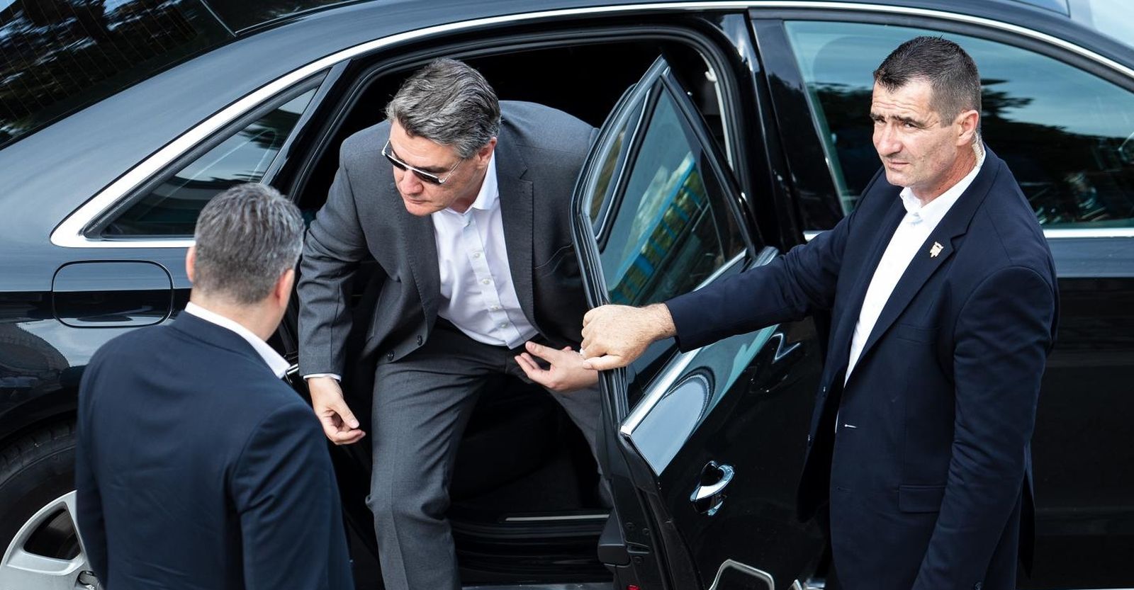 25.06.2021., Ploce - Predsjednik Republike Zoran Milanovic doalzi na svecanu sjednicu Gradskog vijeca Grada Ploce u prigodi obiljezavanja Dana grada. Photo: Milan Sabic/PIXSELL