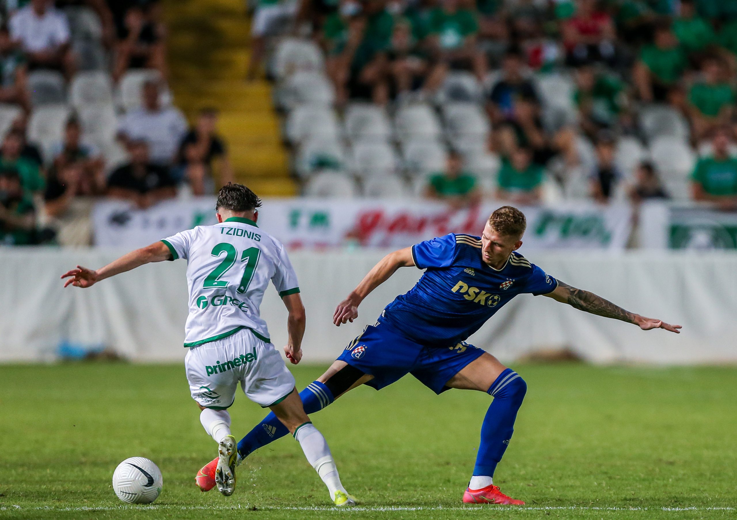 27.07.2021., stadion GPS, Strovolos, Nikozija, Cipar - Druga utakmica 2. pretkola UEFA Lige prvaka, Omonoia - GNK Dinamo. Photo: Jurica Galoic/PIXSELL