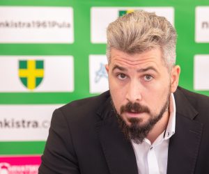 27.08.2020., Pula - Konferencija za medije povodom predstavljanja novog trenera i novog sportskog direktora NK Istre 1961. Izvrsni direktor Mikel Lauzurica Evolet. Photo: Srecko Niketic/PIXSELL