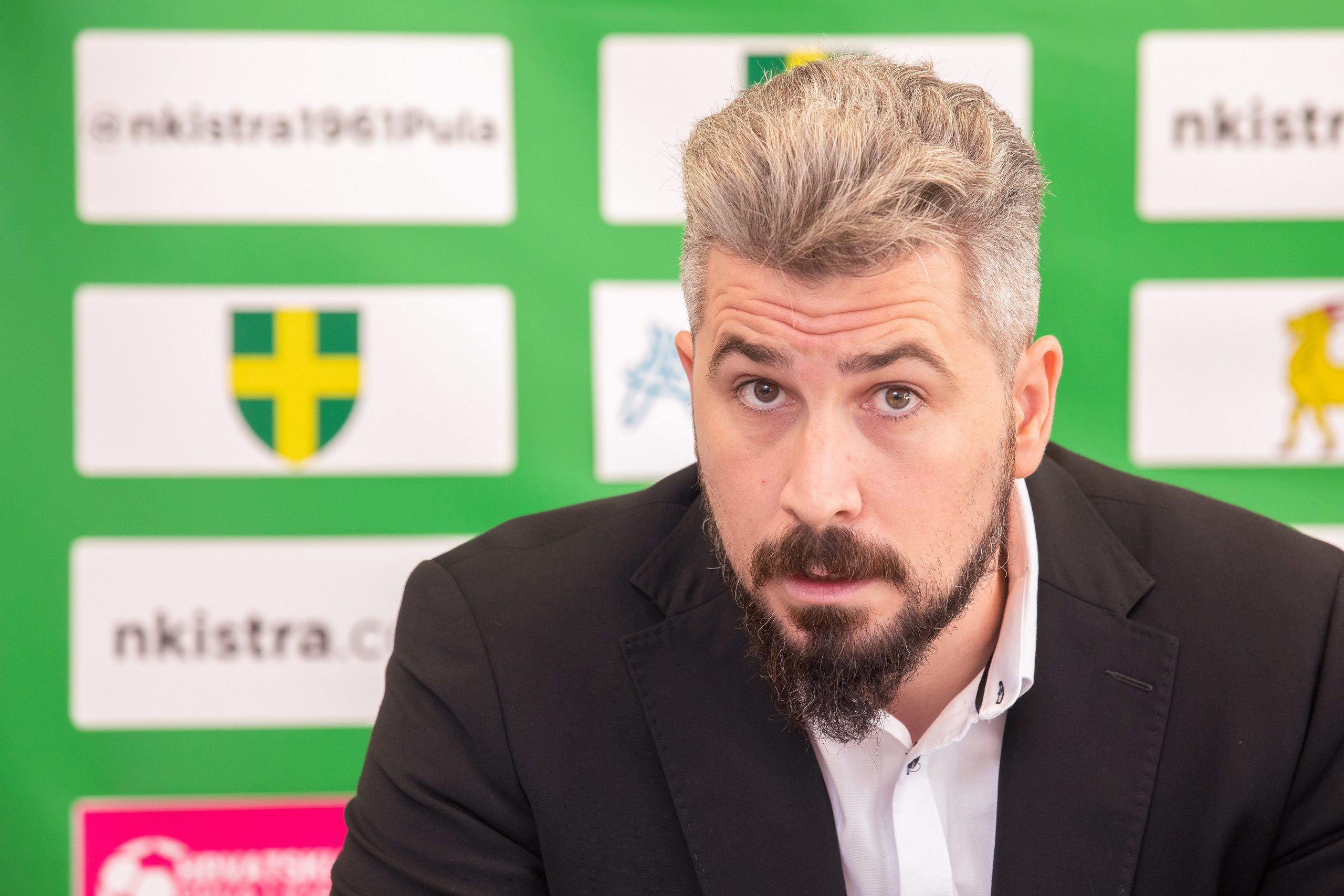 27.08.2020., Pula - Konferencija za medije povodom predstavljanja novog trenera i novog sportskog direktora NK Istre 1961. Izvrsni direktor Mikel Lauzurica Evolet. Photo: Srecko Niketic/PIXSELL