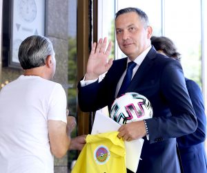29.07.2021., Zagreb - Clanovi skupstine HNS-a dolaze na izboru sjednicu u hotel Westin.
Photo: Patrik Macek/PIXSELL