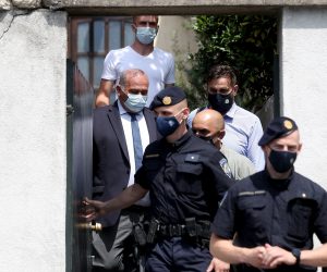 30.06.2021., Zagreb - Vijenac 2. Pretres kuce glavnog ravnatelja HRT-a Kazimira Bacica na Tuskancu zbog sumnje u korupciju. Photo: Igor Kralj/PIXSELL