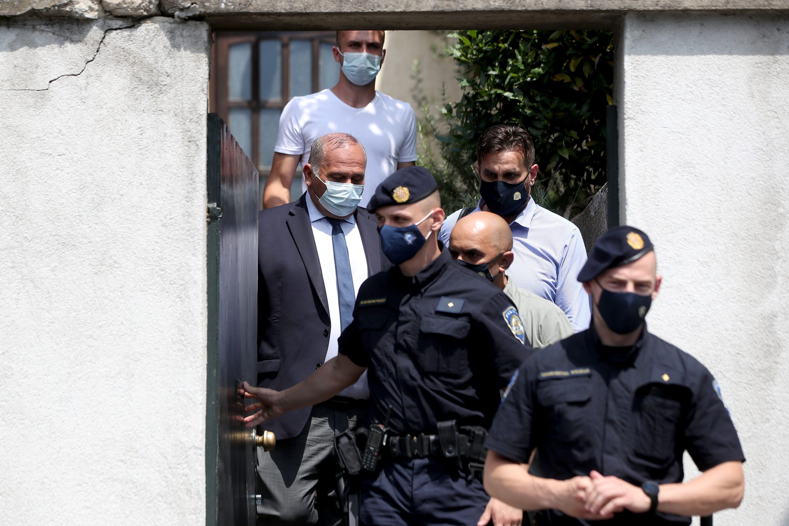 30.06.2021., Zagreb - Vijenac 2. Pretres kuce glavnog ravnatelja HRT-a Kazimira Bacica na Tuskancu zbog sumnje u korupciju. Photo: Igor Kralj/PIXSELL