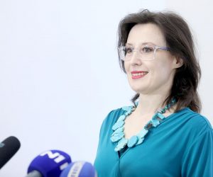 16.06.2021., Zagreb - Zastupnica Dalija Oreskovic komentirala je u Saboru rad Povjerenstva za sprjecavanje sukoba interesa 
Photo: Patrik Macek/PIXSELL