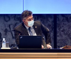 18.02.2021.,Zagreb - U zgradi NSK odrzana je 44. sjednica Vlade Republike Hrvatske..
Photo: Davorin Visnjic/PIXSELL