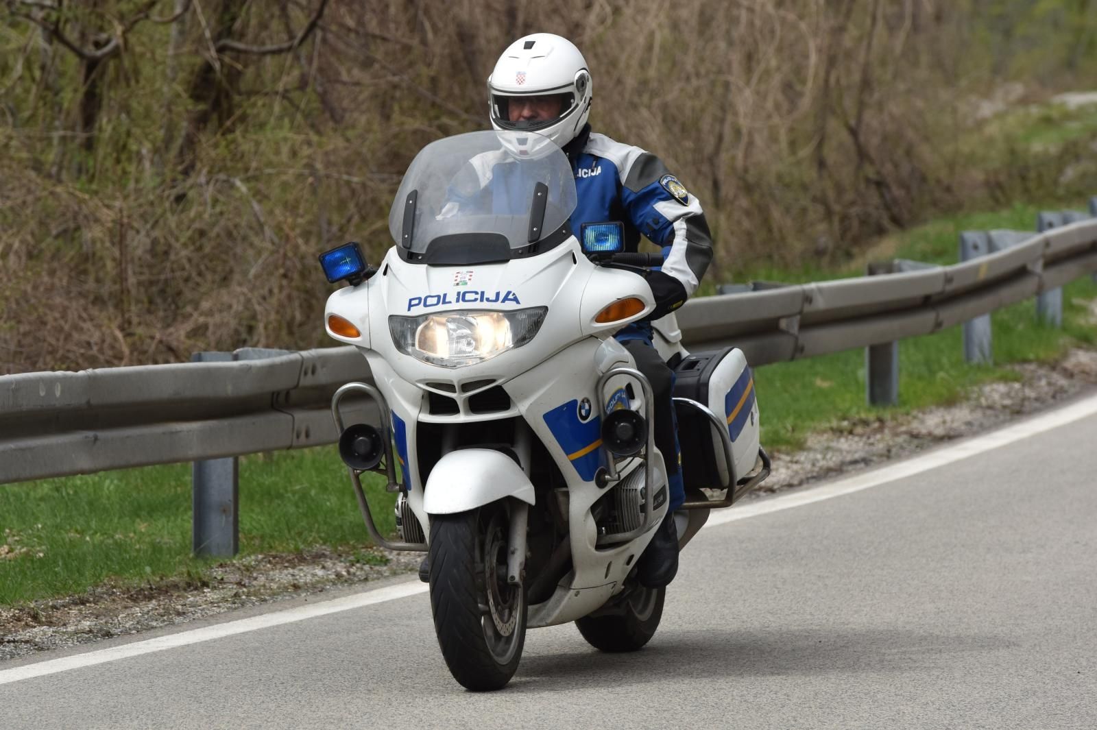 18.04.2018., Gracac - Policija na motorima. 
Photo: Hrvoje Jelavic/PIXSELL