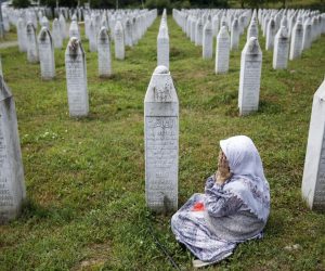 10.07.2021., Potocari, Bosna i Hercegovina - Obitelji ubijenih u genocidu okupljaju se u Memorijalnom centru Srebrenica - Potocari gdje se molitvom prisjecaju svojih najmilijih. U nedelju 11.07., ovdje ce biti ukopano jos 19 zrtava genocida u Srebrenici.
Photo: Armin Durgut/PIXSELL