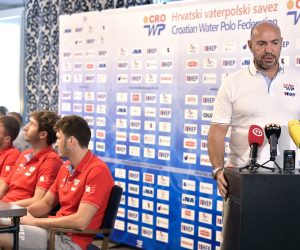 17.07.2021., Zagreb - Druzenje s vaterpolskim reprezentativcima i cijelim strucnim stozerom uoci odlaska na Olimpijske igre.
Photo: Sandra Simunovic/PIXSELL